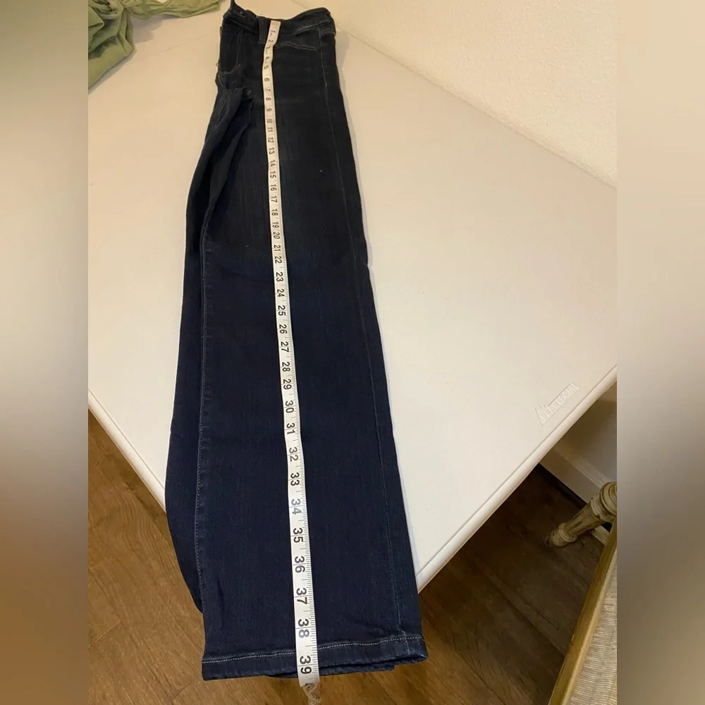 Liverpool Stretch Straight Leg Women Blue Jeans Size 6/28
